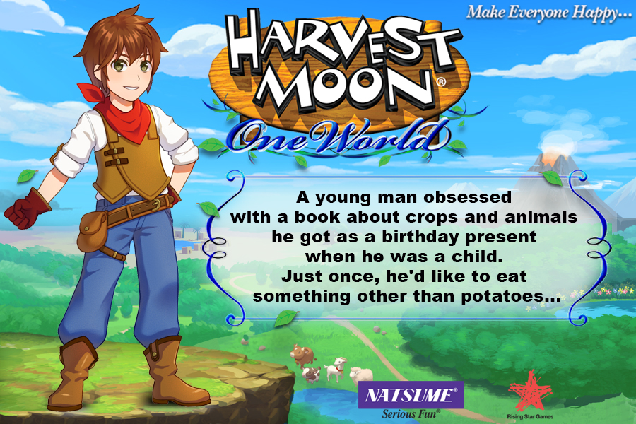 harvest moon one world